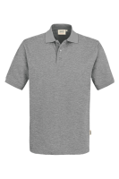 HAKRO Poloshirt MIKRALINAR®, grau meliert, L
