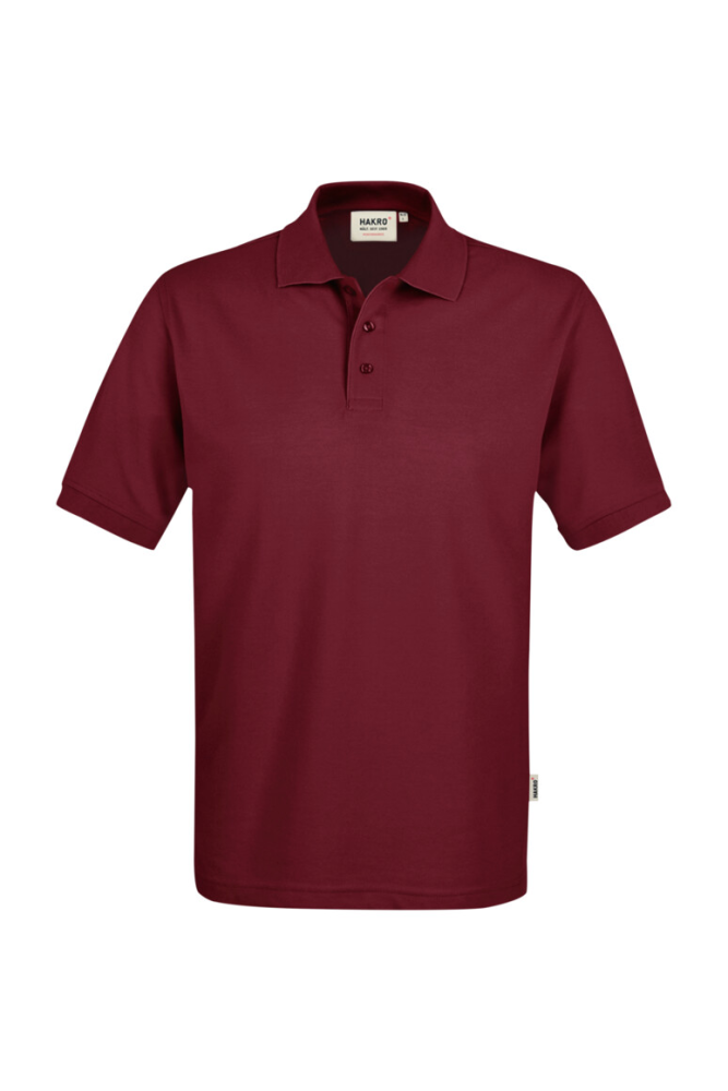 HAKRO Poloshirt MIKRALINAR®, weinrot, 4XL