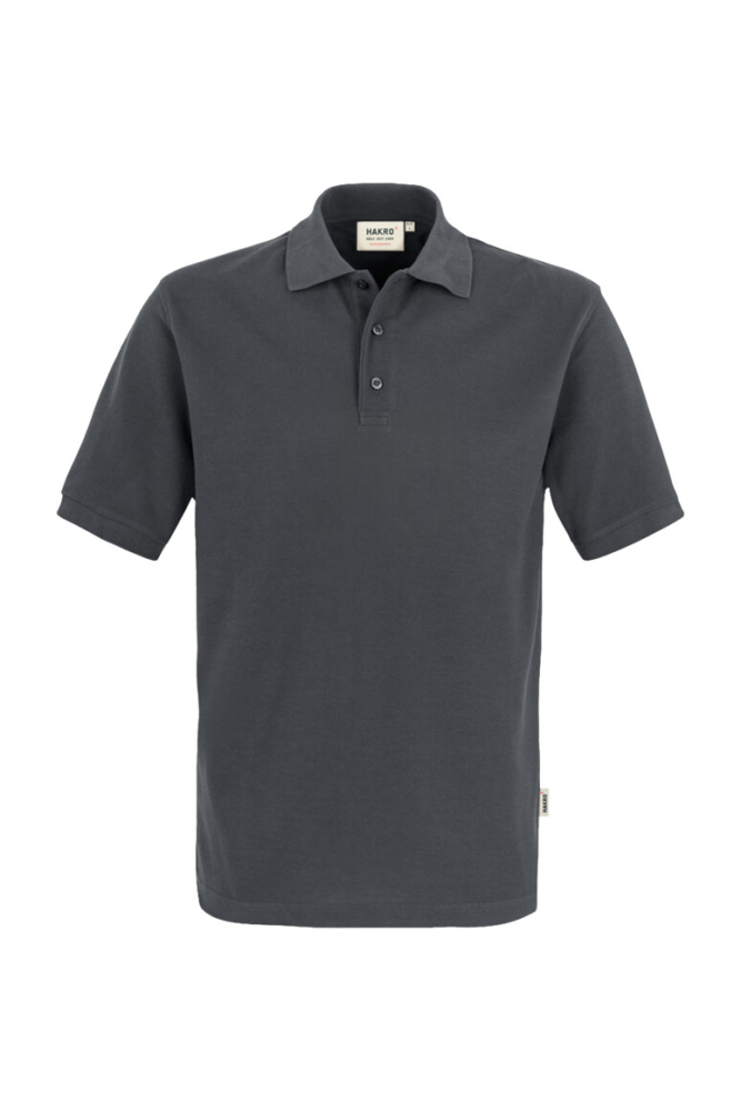 HAKRO Poloshirt MIKRALINAR®, anthrazit, S