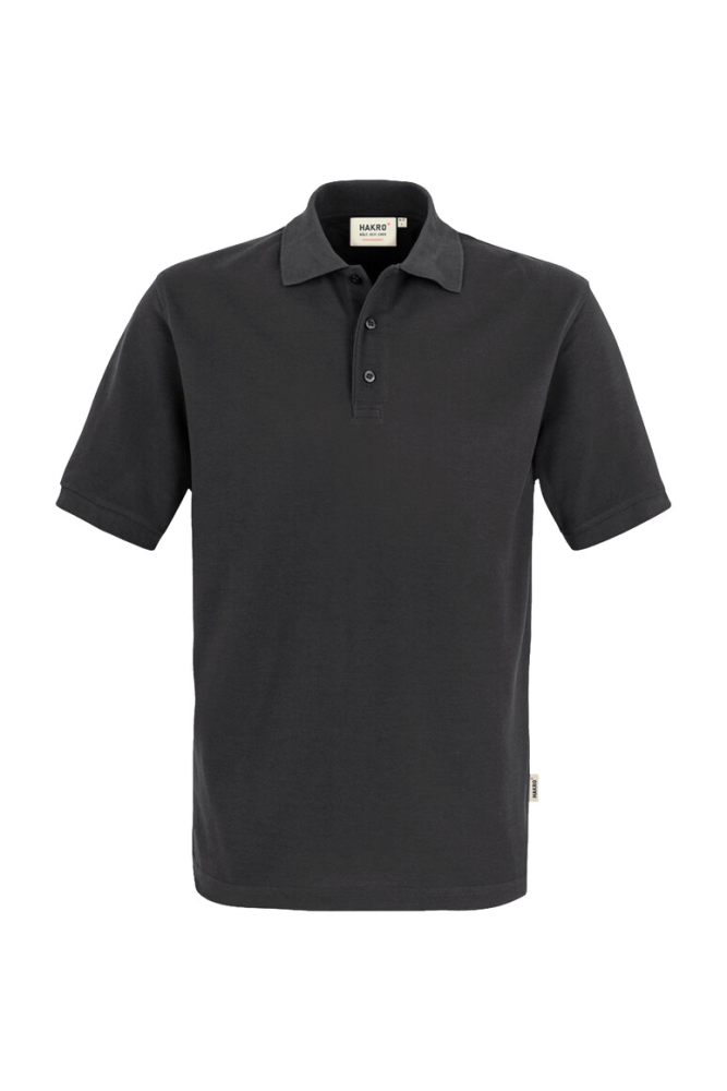 HAKRO Poloshirt MIKRALINAR®, karbongrau, 5XL