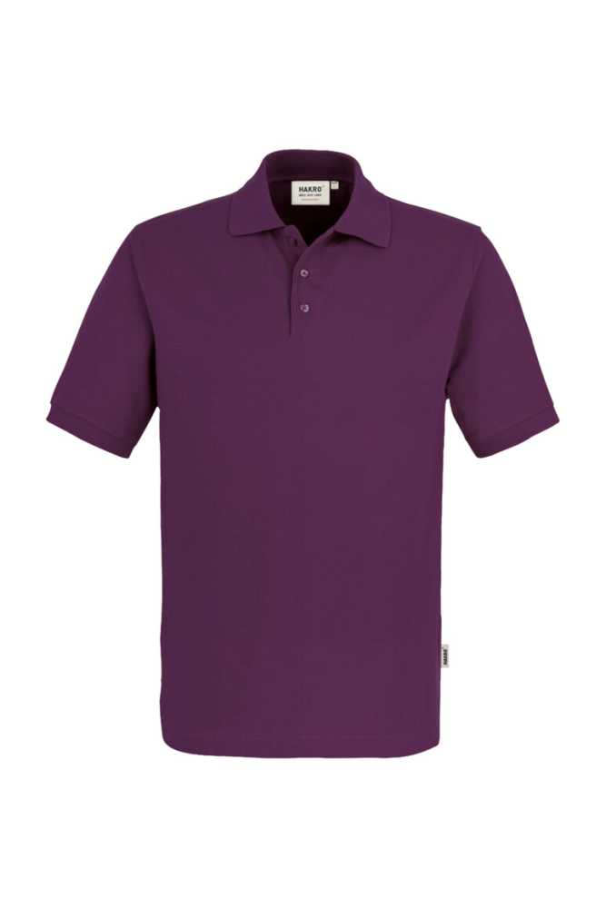 HAKRO Poloshirt MIKRALINAR®, aubergine, 4XL