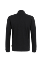 HAKRO Longsleeve-Poloshirt Classic, schwarz