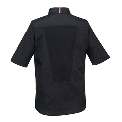 Portwest Kochjacke MeshAir Kurzarm 738 schwarz