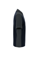 HAKRO Poloshirt Contrast MIKRALINAR®, tinte/anthrazit, M