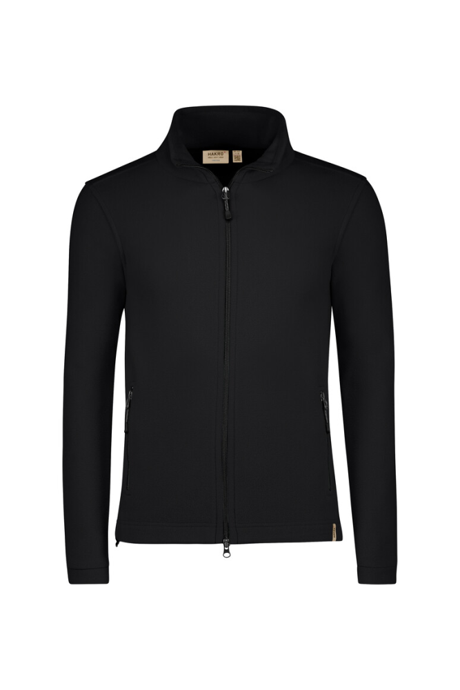 HAKRO Fleecejacke ECO, schwarz