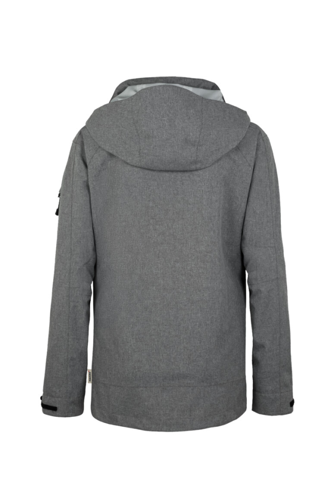 HAKRO Activejacke Houston, dunkelgrau meliert