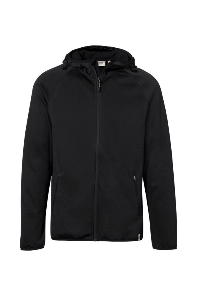 HAKRO Kapuzen-Tecjacke Indiana, schwarz, M