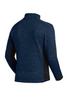 FHB CHRISTOPH Strick-Fleece-Jacke, marine-schwarz, Gr. 5XL