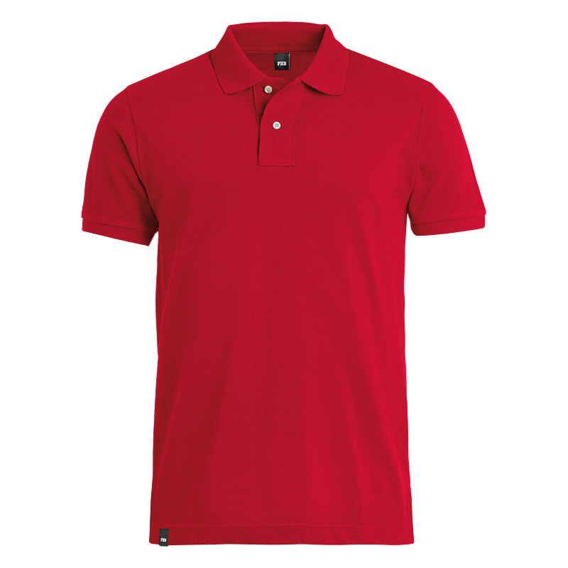 FHB DANIEL Polo-Shirt, rot, Gr. XL