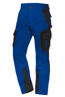 FHB FABIAN Arbeitshose, royalblau-schwarz, Gr.