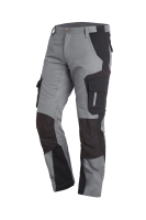 FHB FLORIAN Arbeitshose, grau-schwarz, Gr. 90