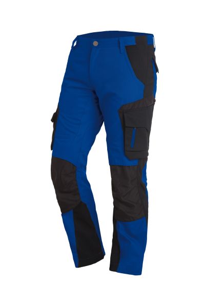 FHB FLORIAN Arbeitshose, royalblau-schwarz, Gr.