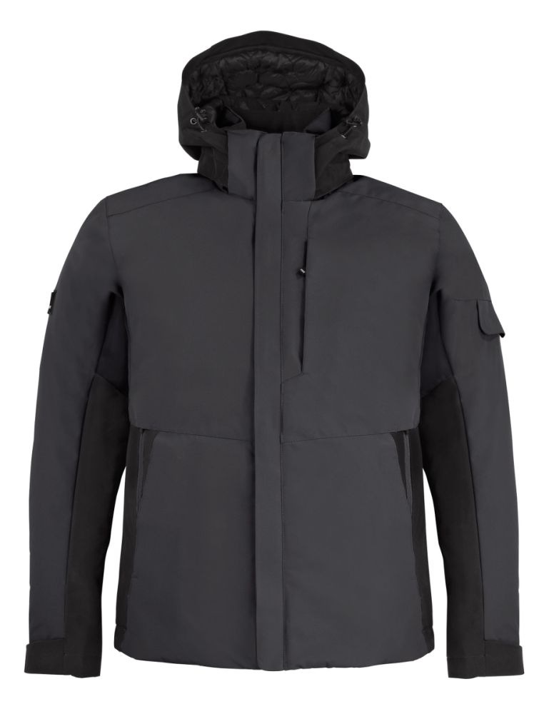 FHB GEORG Arbeitsjacke Primaloft, anthrazit-schwarz, Gr. M