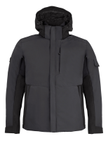 FHB GEORG Arbeitsjacke Primaloft, anthrazit-schwarz, Gr. M