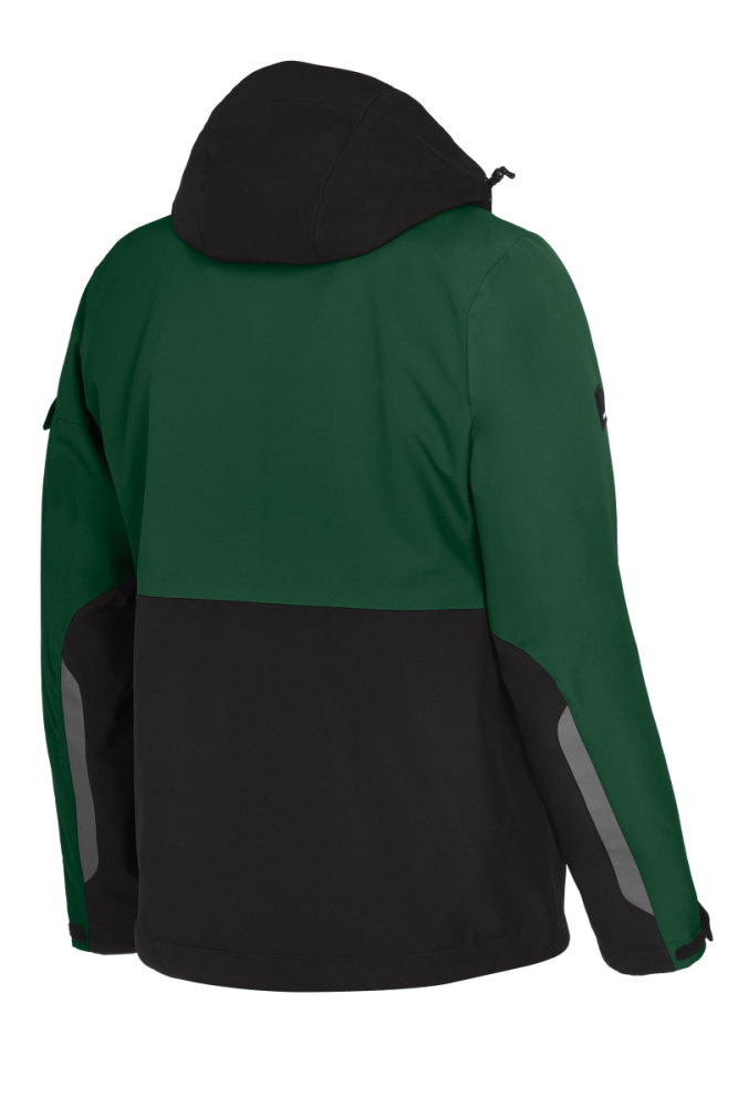 FHB GEORG Arbeitsjacke Primaloft, grün-schwarz, Gr. XL