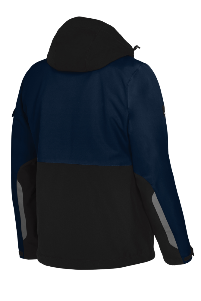 FHB GEORG Arbeitsjacke Primaloft, marine-schwarz, Gr. L