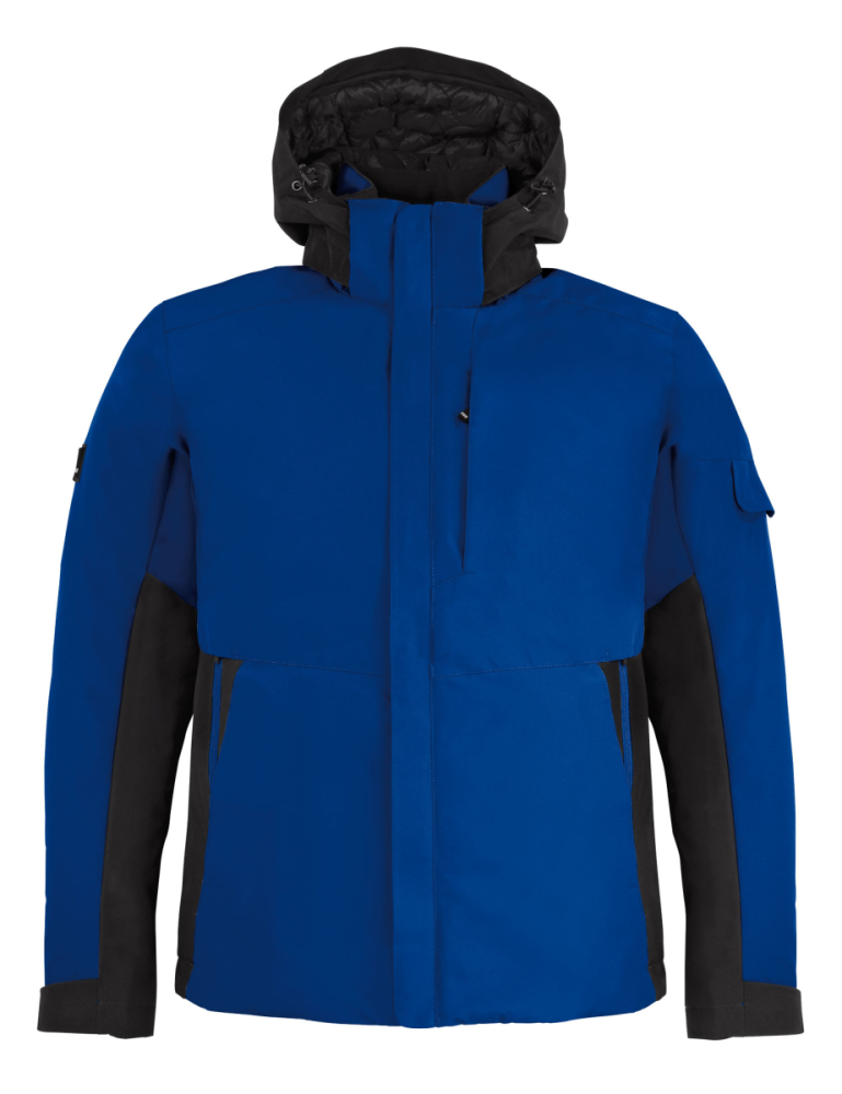 FHB GEORG Arbeitsjacke Primaloft, royalblau-schwarz, Gr. L