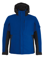 FHB GEORG Arbeitsjacke Primaloft, royalblau-schwarz, Gr. L