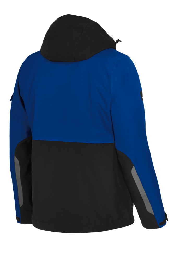 FHB GEORG Arbeitsjacke Primaloft, royalblau-schwarz, Gr. L