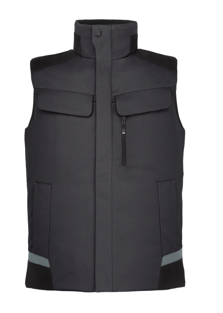 FHB HAUKE Arbeitsweste, anthrazit-schwarz, Gr. L