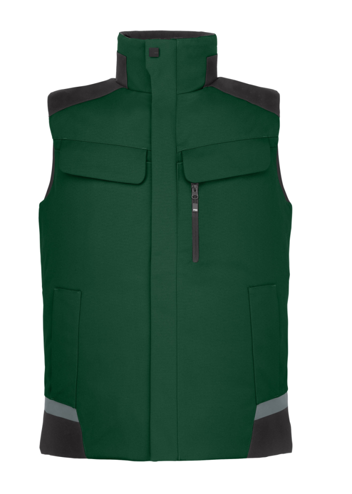 FHB HAUKE Arbeitsweste, grün-schwarz, Gr. M