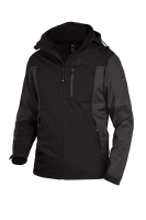 FHB JANNIK Softshelljacke, anthrazit-schwarz, Gr.
