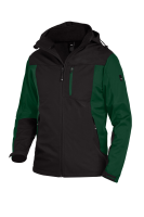 FHB JANNIK Softshelljacke, grün-schwarz, Gr.