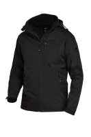 FHB JANNIK Softshelljacke, schwarz-RV schwarz, Gr.