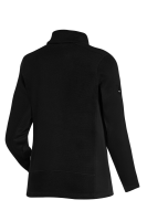 FHB MARIEKE Strick-Fleece-Jacke Damen, schwarz, Gr.