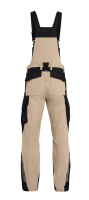 FHB PASCAL Latzhose, beige-schwarz, Gr.