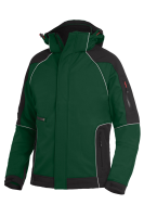 FHB WALTER Softshelljacke, grün-schwarz, Gr. 5XL