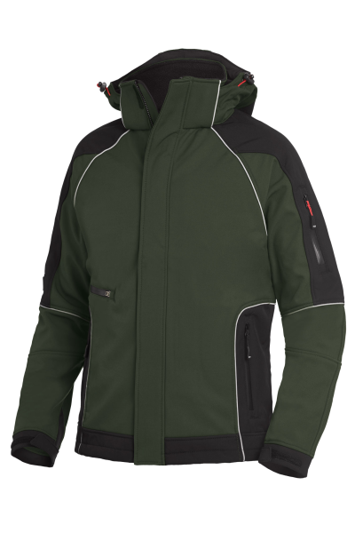 FHB WALTER Softshelljacke, oliv-schwarz