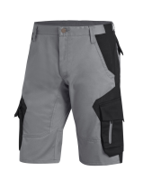 FHB WULF Bermuda, grau-schwarz, Gr. 60