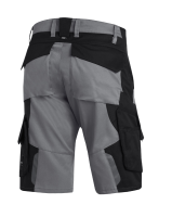 FHB WULF Bermuda, grau-schwarz, Gr. 60