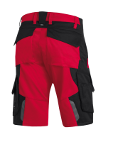 FHB WULF Bermuda, rot-schwarz, Gr. 56