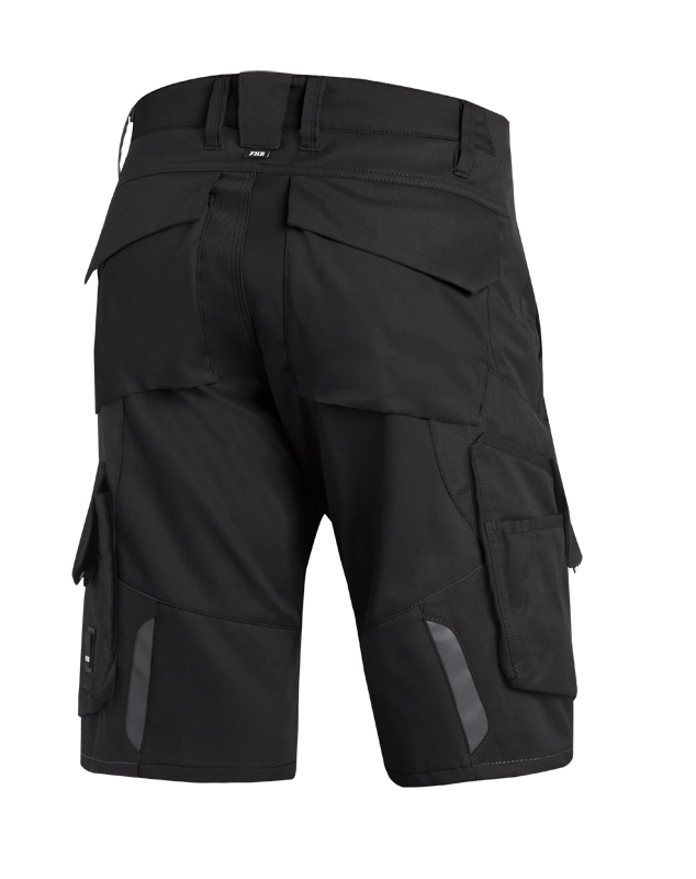 FHB WULF Bermuda, schwarz, Gr. 44