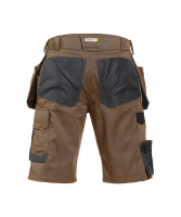 Dassy ® Bionic, Arbeitsshorts mit Holstertaschen, Lehmbraun/anthrazitgrau, 60