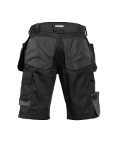 Dassy ® Bionic, Arbeitsshorts mit Holstertaschen, Schwarz/anthrazitgrau, 42