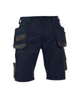 Dassy ® Bionic, Arbeitsshorts mit Holstertaschen, Nachtblau/anthrazitgrau, 62