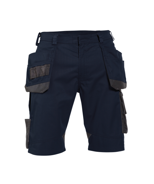 Dassy ® Bionic, Arbeitsshorts mit Holstertaschen, Nachtblau/anthrazitgrau