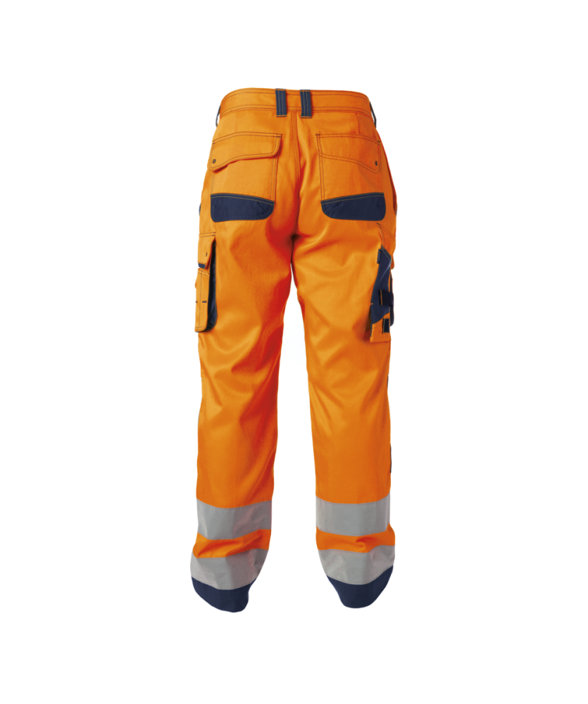 Dassy ® Chicago, Pesco74, neonorange/dunkelblau, plus