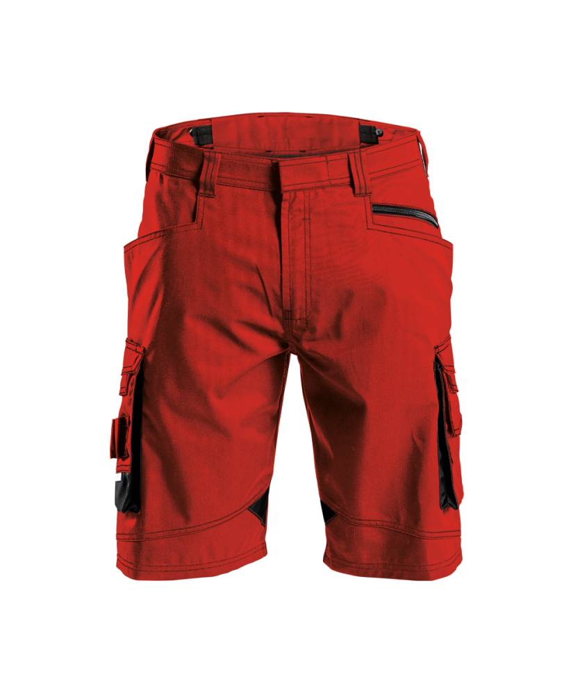 Dassy ® Cosmic, Arbeitsshorts, Rot/schwarz, 64