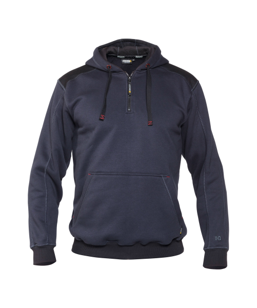 Dassy ® Indy, Kapuzensweatshirt, Nachtblau/schwarz