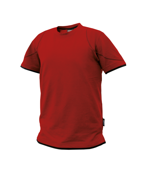 Dassy ® Kinetic, T-shirt, Rot/schwarz