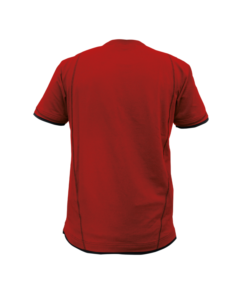 Dassy ® Kinetic, T-shirt, Rot/schwarz