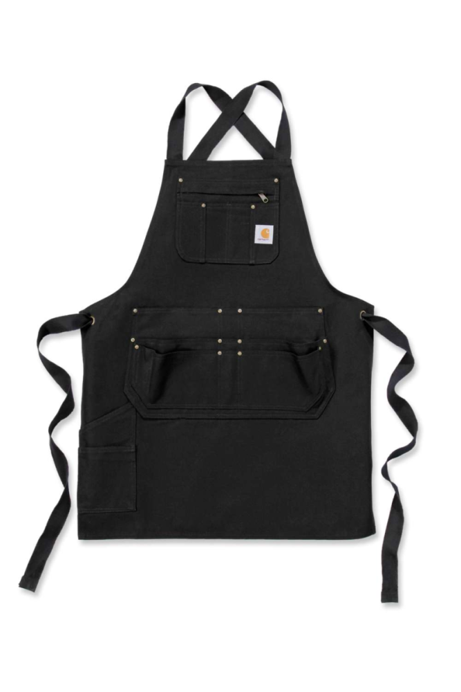 Carhartt Latzschürze Duck Apron, Black, Ofa
