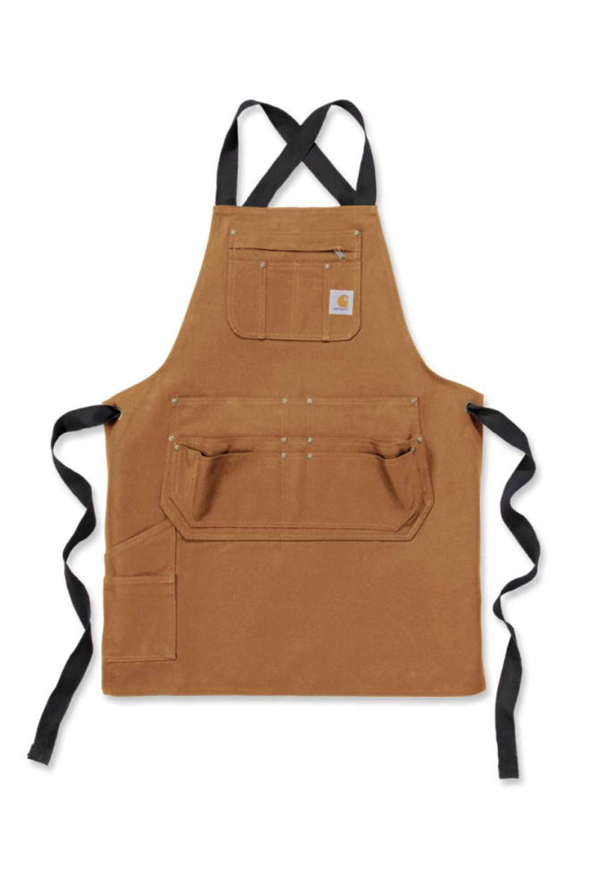 Carhartt Latzschürze  Duck Apron, ® Brown, Ofa