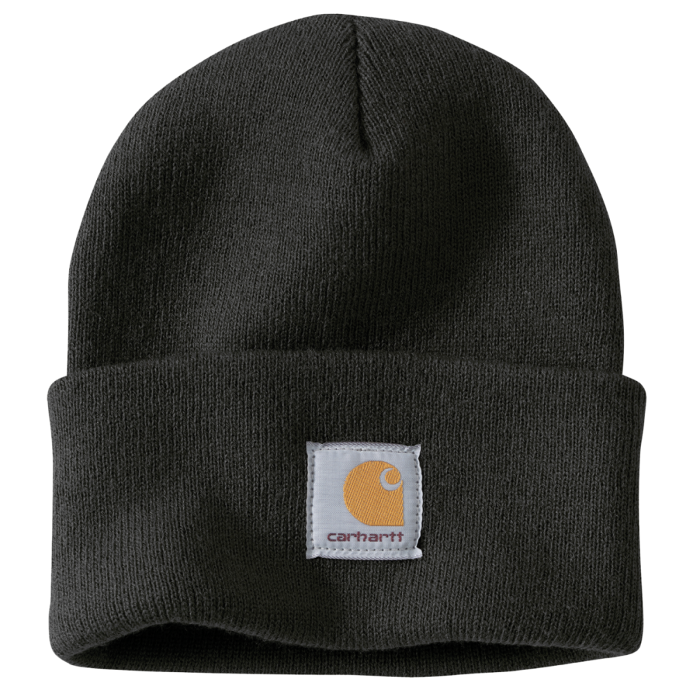 Carhartt Knit Cuffed Beanie, Black