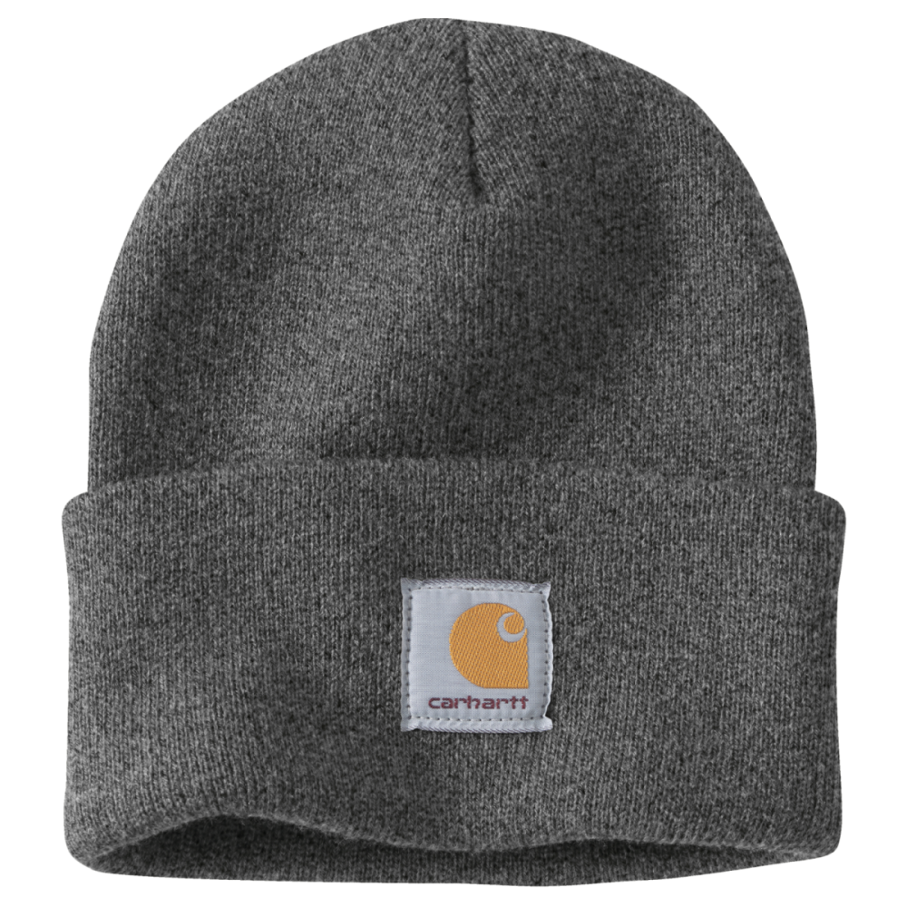 Carhartt Knit Cuffed Beanie, Coal Heather