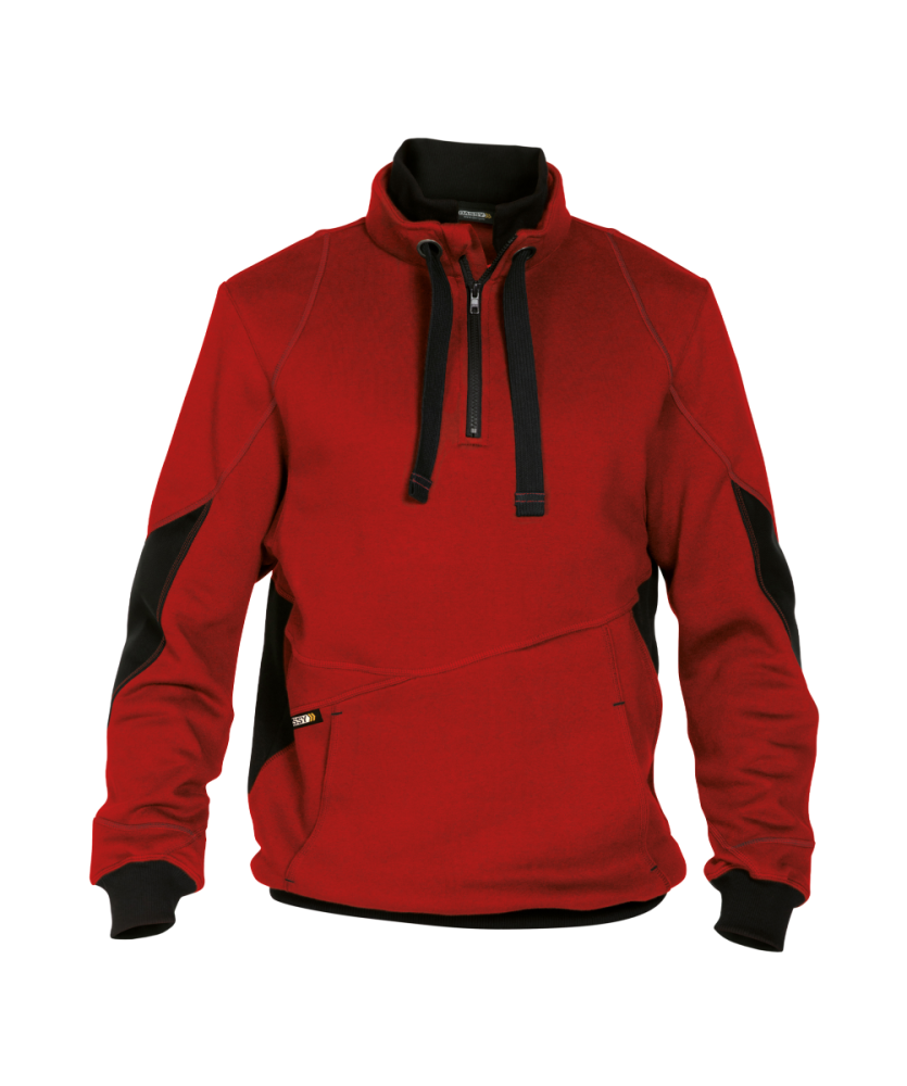 Dassy ® Stellar, Sweatshirt, Rot/schwarz, M